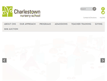 Tablet Screenshot of charlestownnurseryschool.org
